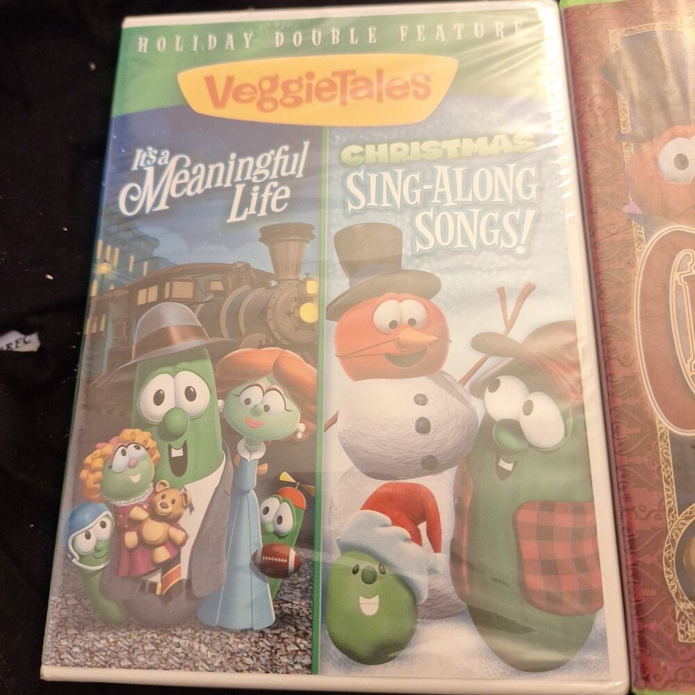3 VeggieTales It's A Meaningful Life Sing Along & The Star Of Chriatmas & Jonah